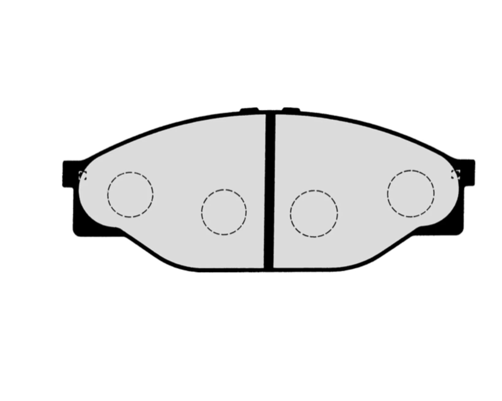 FRONT Brake Pads - Hiace 1987-1995 LH/RZH Special models - Image 3