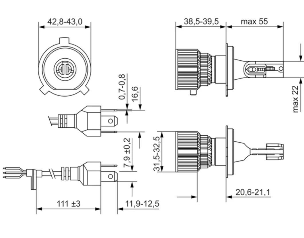 LED light bulbs Hiace 1989-2004 - Image 3