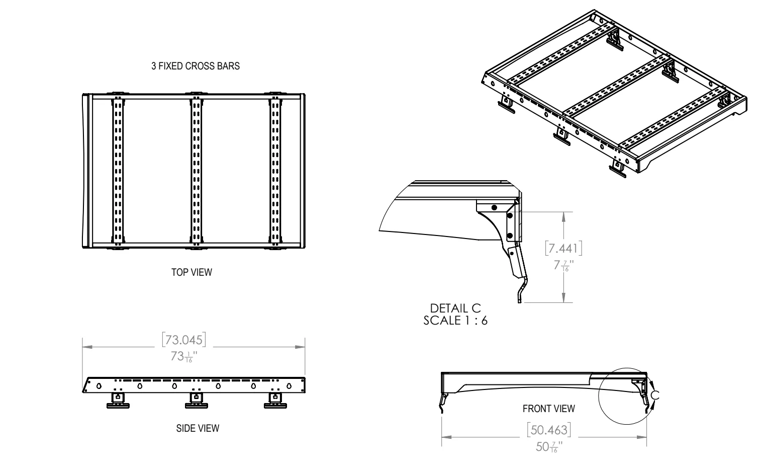 Roof Rack L400 Delica 1994-2006 - All Models - Image 7