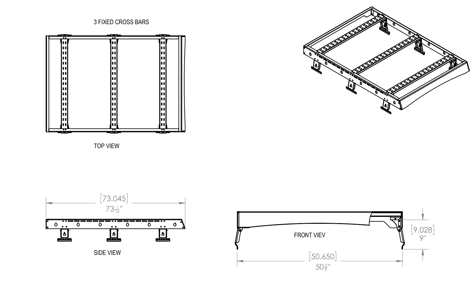 Roof Rack L400 Delica 1994-2006 - All Models - Image 8