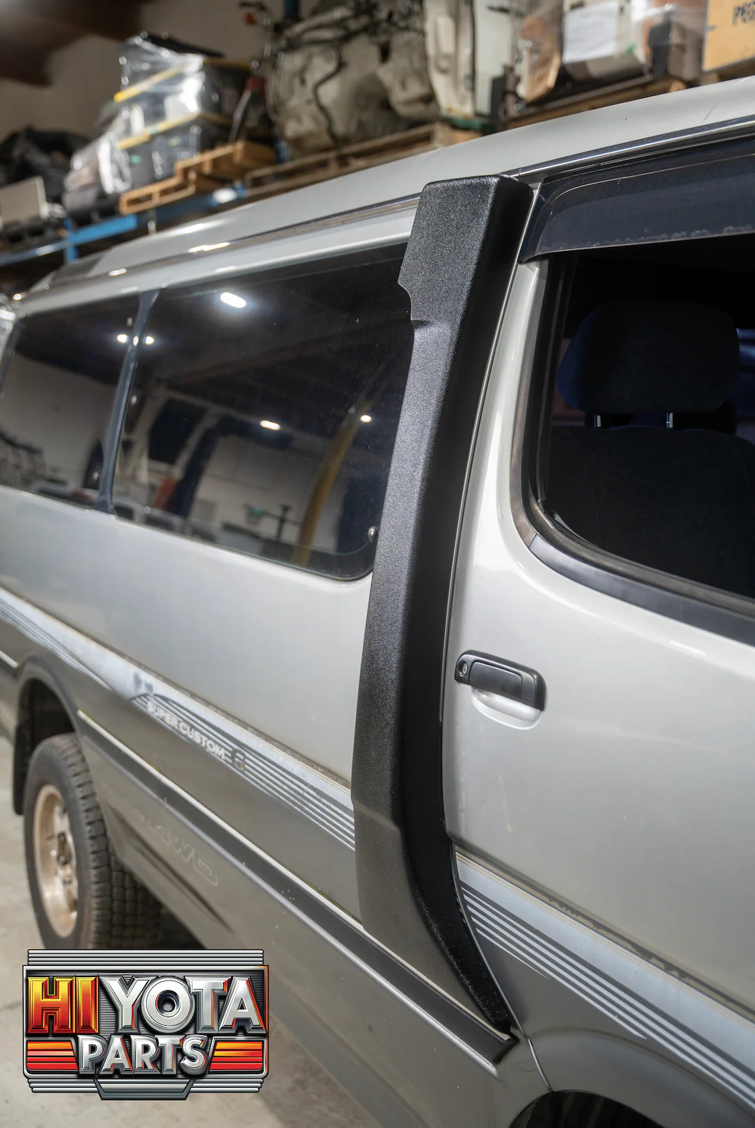 Solid Fiberglass Molded Snorkel for Hiace 1989-2004 - Image 6