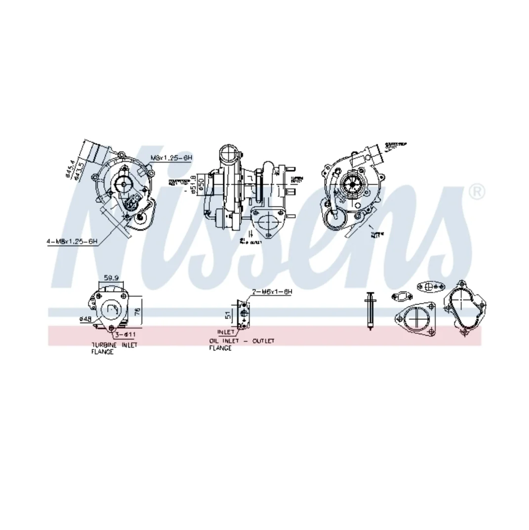 Turbo 2KD 2.5L Diesel Hiace 2004-2010 - Image 4